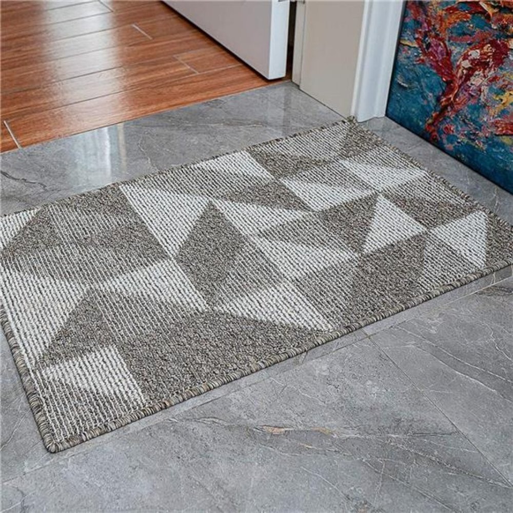No-Slip Indoor Doormat with Durable Rubber Carpets, Machine Washable - 20" X 32"